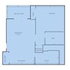 1 Bedroom, 1 Bathroom